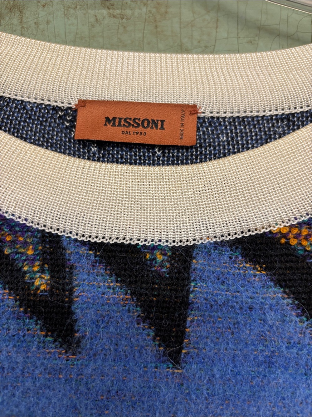 Missoni Zigzag Knit Sweater size M - Picture 3 of 9